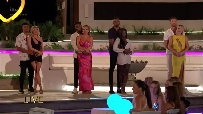 There were four couples in the Love Island final