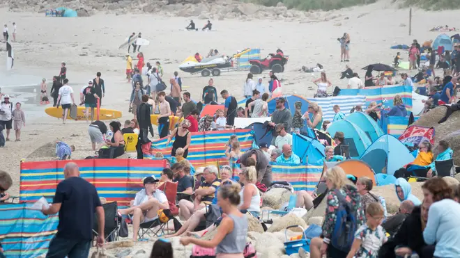 Cornwall tourist board has told visitors to stay away