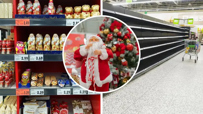 Shoppers might miss out on their festive favourites