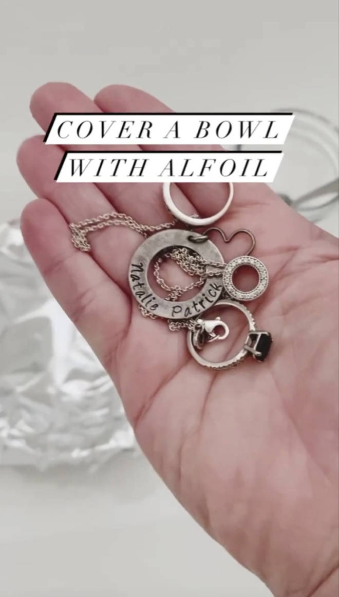 She revealed a simple way you can clean your jewellery