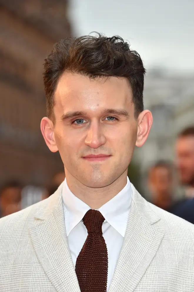 Harry Melling smoulders into the camera