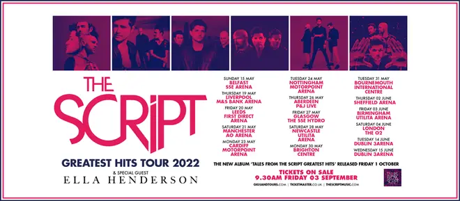The Script are heading off on a huge tour in 2022