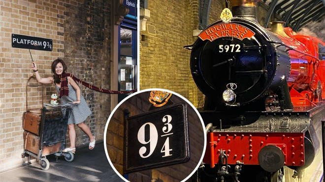A replica or the trolley at Platform 9 ¾ will be travelling across stations in the UK