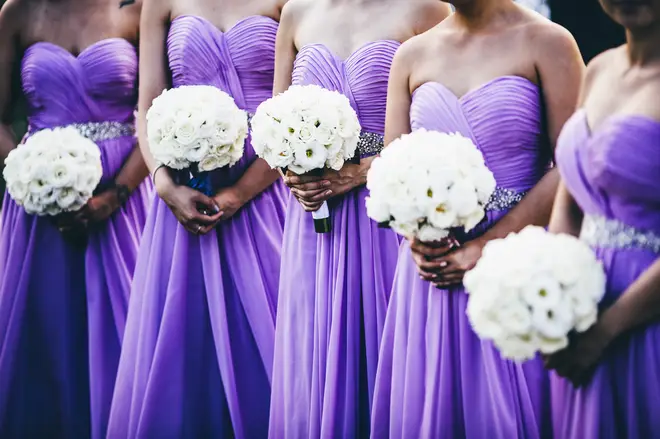 The woman was kicked out the bridal party for cutting her hair (stock image)