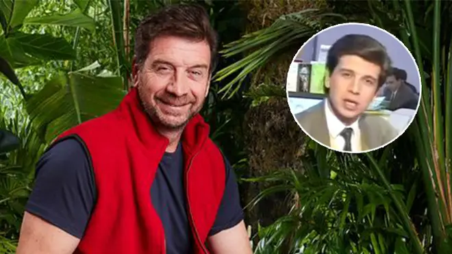 Nick Knowles throwback picture