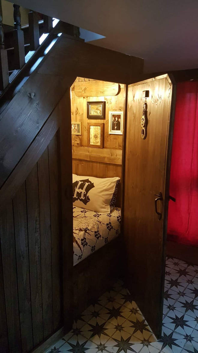There is a secret room in the Harry Potter cottage