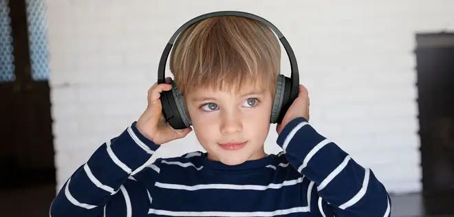 The headphones have been designed to be extra comfy for kids