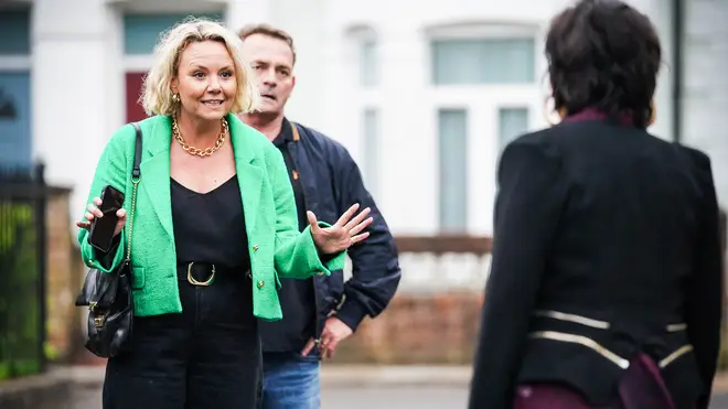 Janine Butcher has made her return to EastEnders