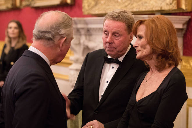 Harry and Sandra Redknapp meet Prince Charles