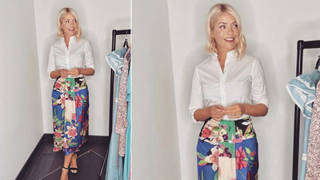 Holly Willoughby's skirt is from Zara today