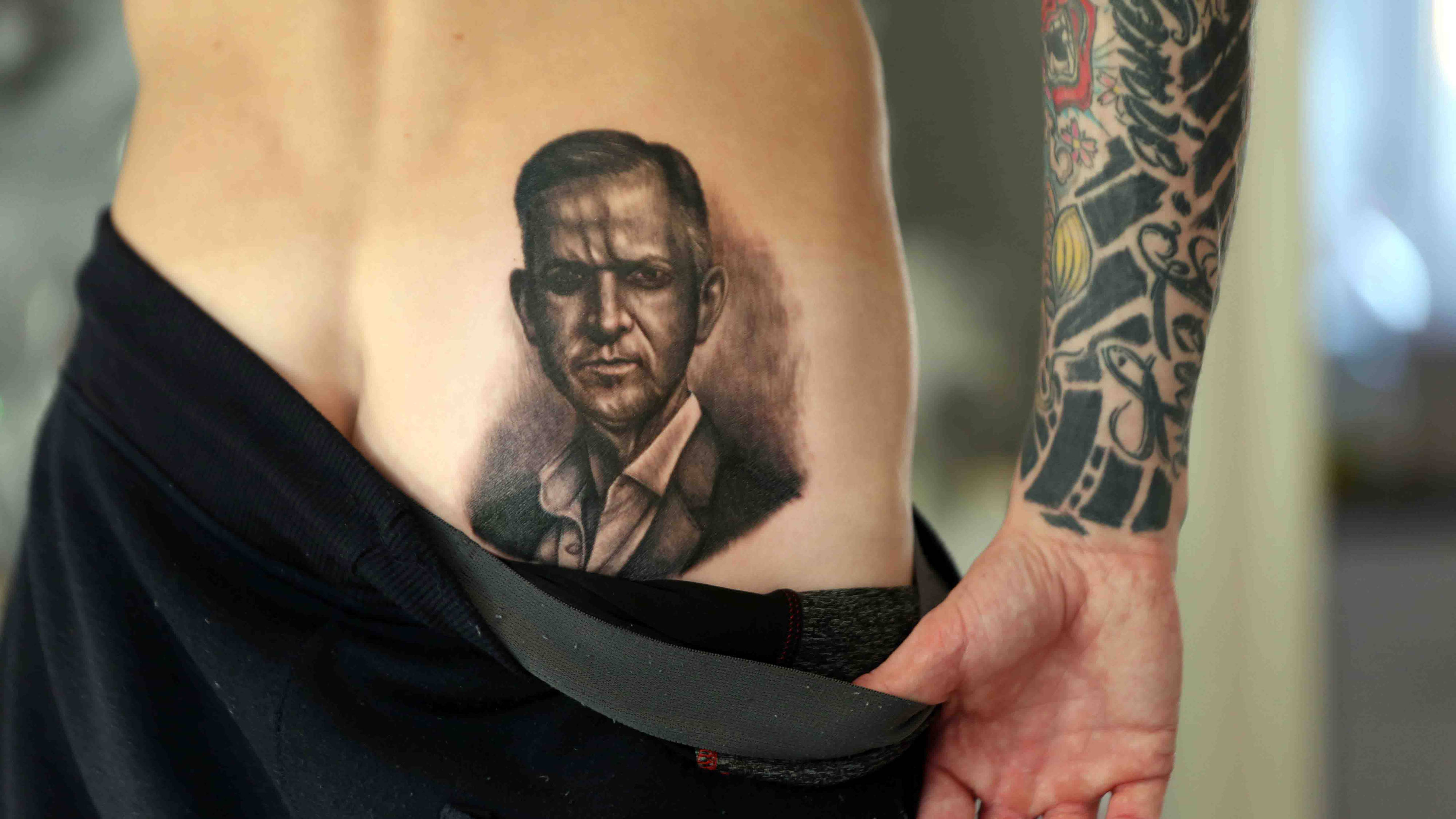 This man got a massive Jeremy Kyle tattoo on his bum - Heart