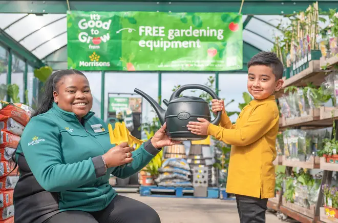 Morrisons are helping kids get growing