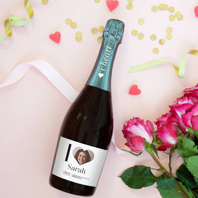 Surprise your BFF with a personalised bottle of bubbles