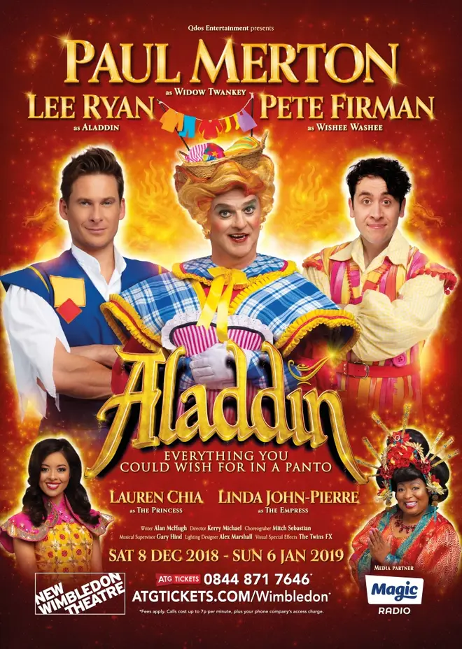Aladdin at New Wimbledon Theatre, London