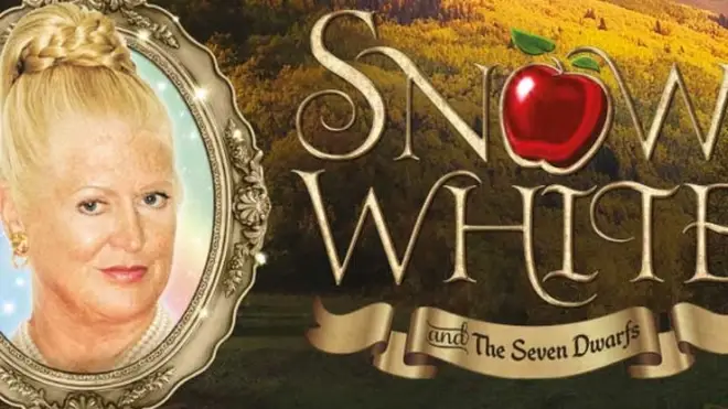 KIM WOODBURN stars in Snow White in Liverpool this year