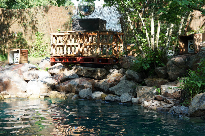 You can also take a dip in their new wild pool or the much warmer hot tub!
