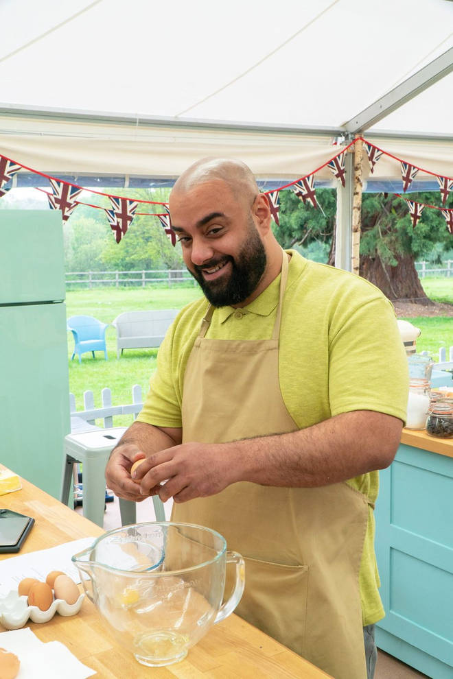 George has joined the GBBO line up