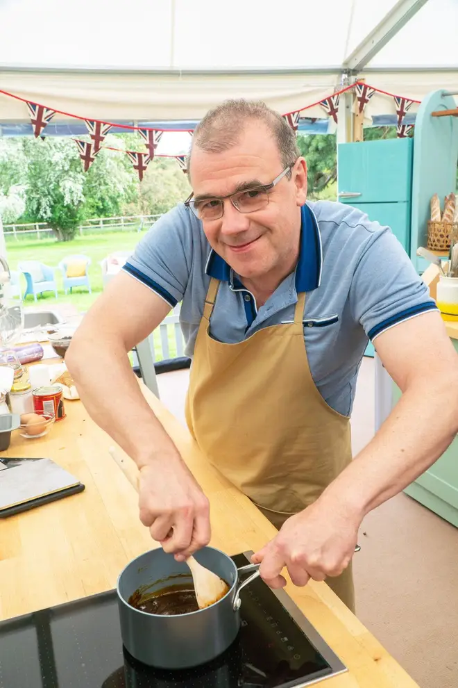 Jürgen has joined the Bake Off line up