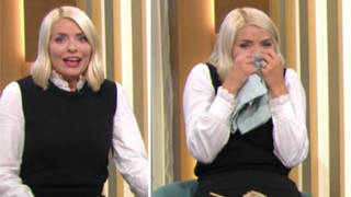 Holly Willoughby left red-faced as she is caught asking for lunch in This Morning blunder