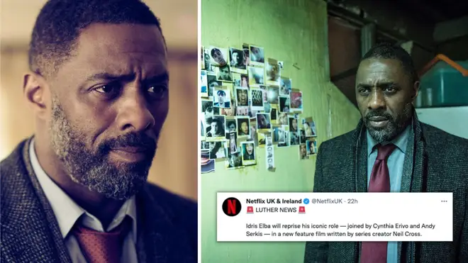 Idris Elba will return to the screen as DCI John Luther in a new Netflix film