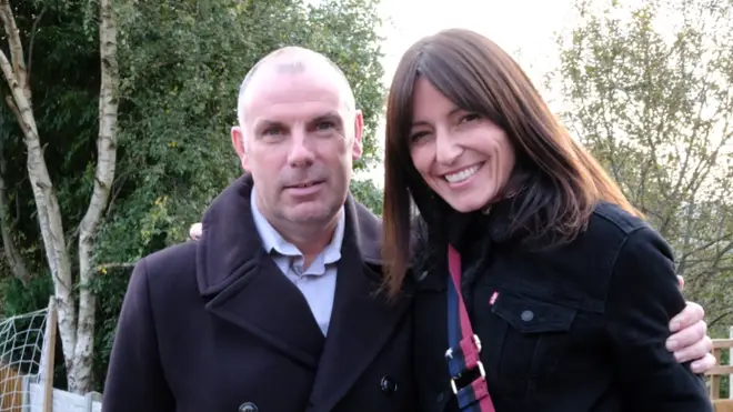 David McBride and Helen Ward appeared on Long Lost Family in 2019