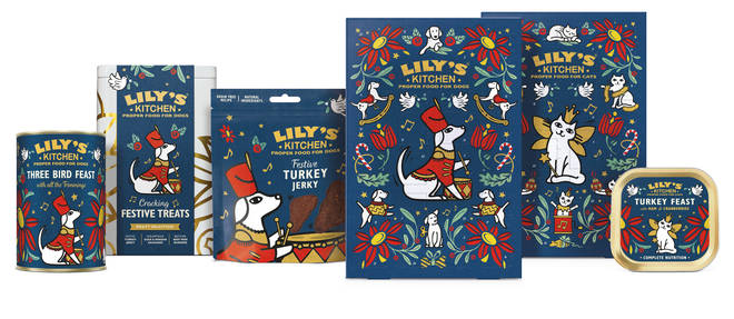 Lily's Kitchen festive range for cats and dogs