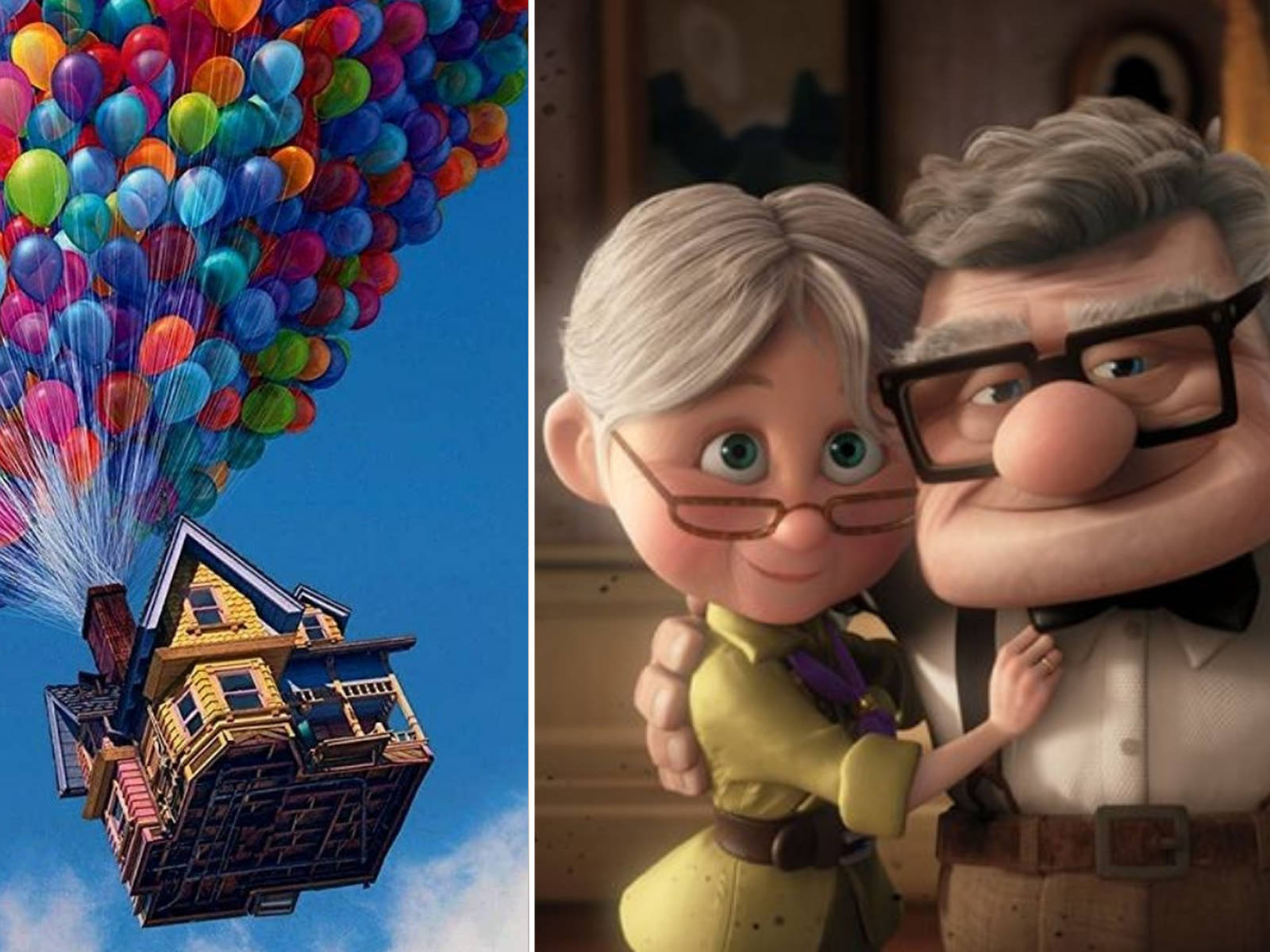 Up officially named the UK's favourite Pixar film - Heart