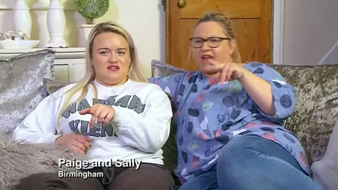 Paige usually appears on Gogglebox alongside her mum Sally