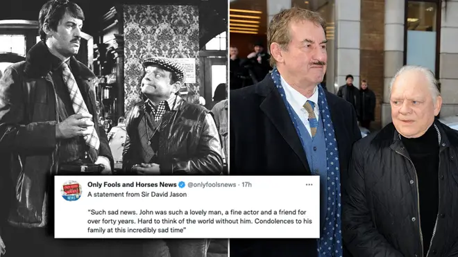 Sir David Jason has shared a message of remembrance for his co-star and friend John Challis