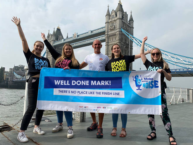 Congratulations to Mark who rowed from New York to London for GMSN