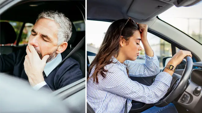 Drivers that get into their cars while tired are at risk of causing a serious accident