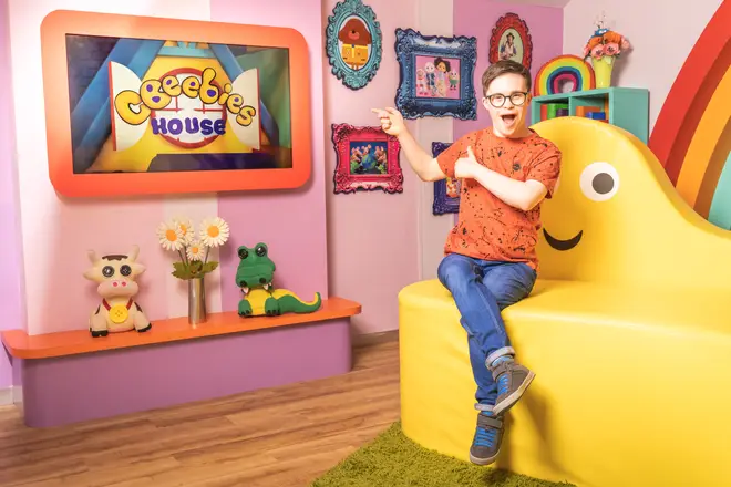 George will. be presenting from the CBeebies House