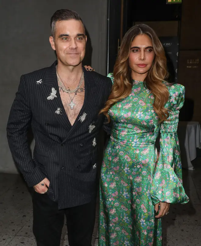 Robbie and Ayda lived there with their four children