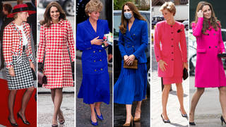 Every time Kate Middleton recreated a classic Princess Diana outfit