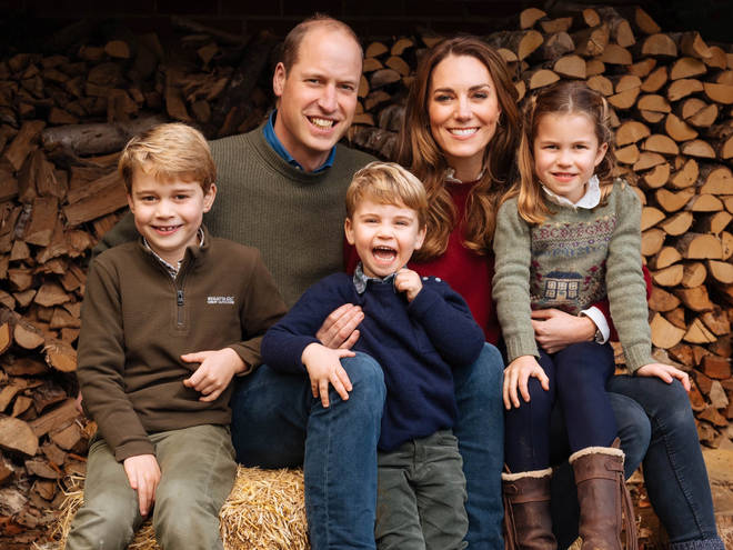 Kate and William are the proud parents to George, Charlotte and Louis