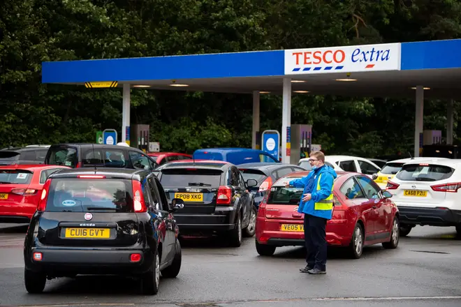 Petrol stations have been running out of fuel