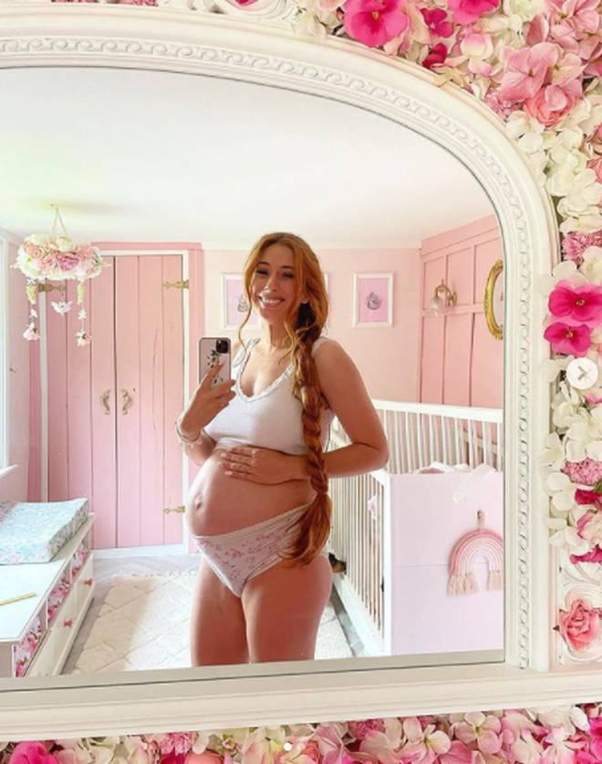 Stacey Solomon is expecting her first daughter very soon