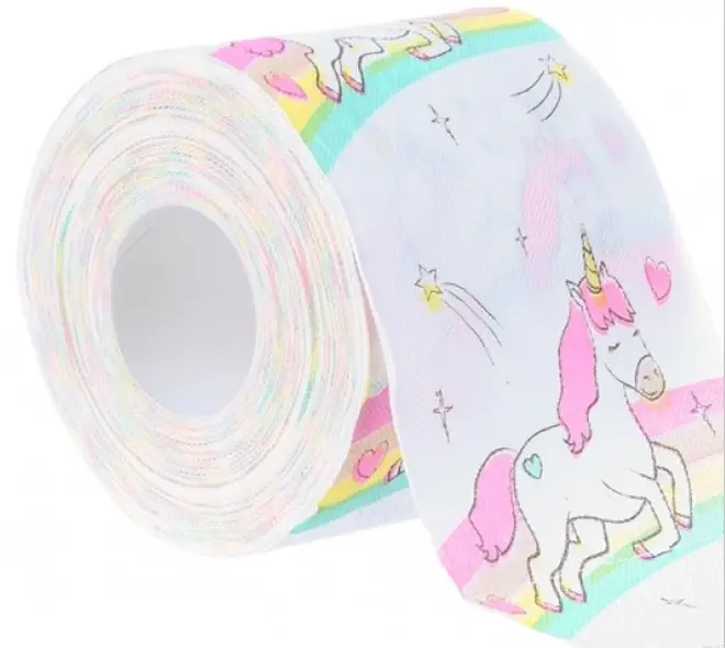 200 sheets of magical unicorn toilet paper could be yours!