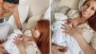 Stacey Solomon has shared these beautiful photos of her baby daughter