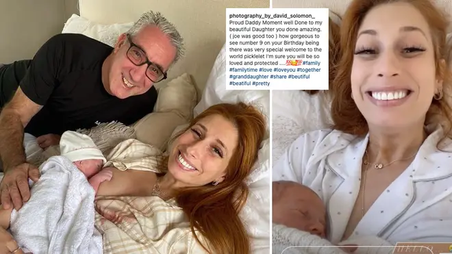 Stacey Solomon's dad has shared a tribute to the star