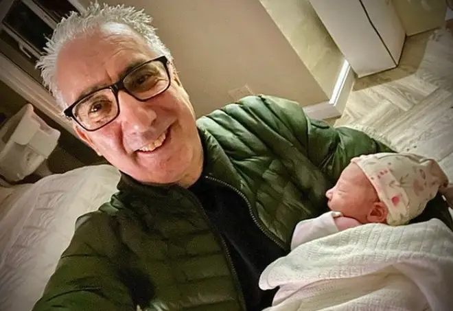 Stacey Solomon's dad shared a photo with his new granddaughter