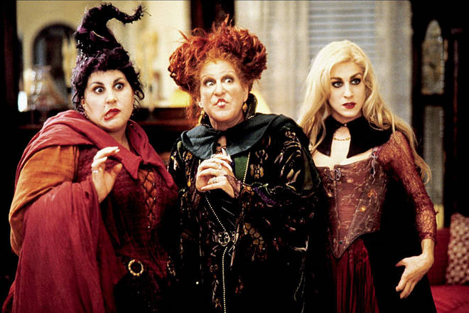 The witches from Hocus Pocus – a great look for a solo person, even better with three friends