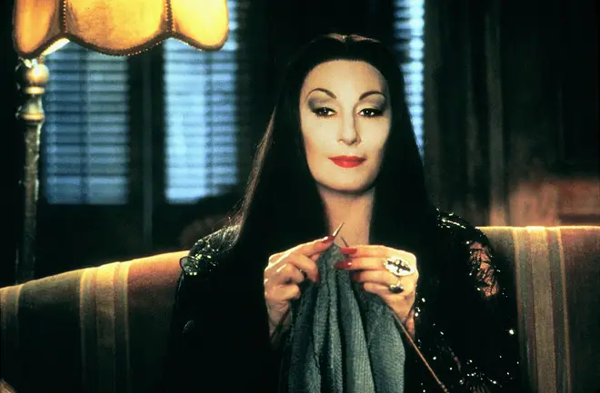 Grab yourself a black dress, some red lipstick and a long, black wig and you're ready to be Morticia Addams