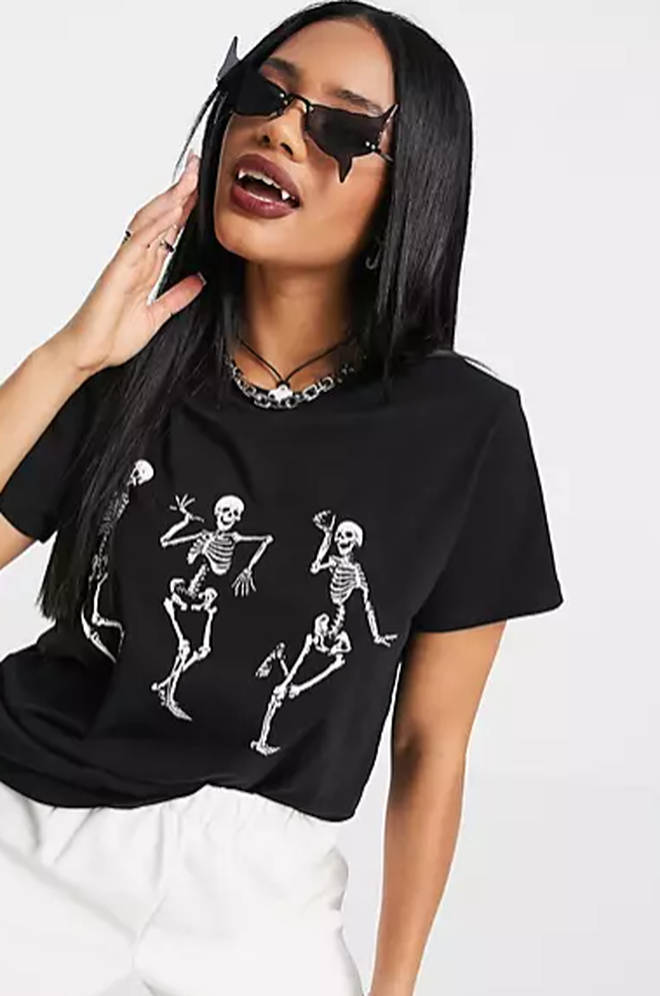 ASOS skeleton t-shirt, £12.00