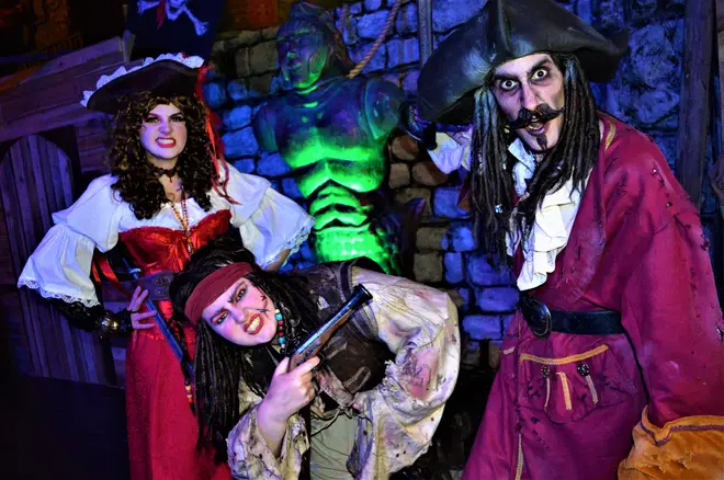There are pirates at Fear Island this year