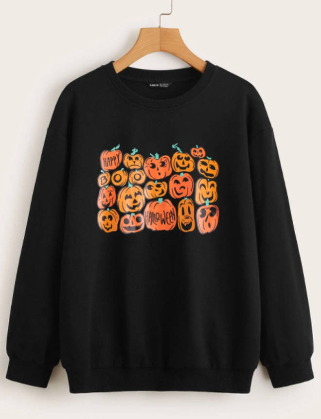 Shein Pumpkin Jumper, £11.49