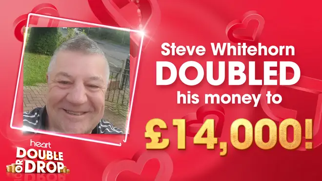 Steve Whitehorn doubles his money on Heart's Double or Drop