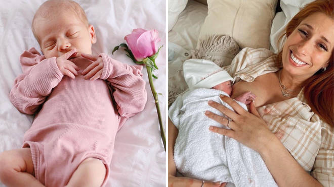 Stacey Solomon and Joe Swash decided to call their daughter Rose Opal