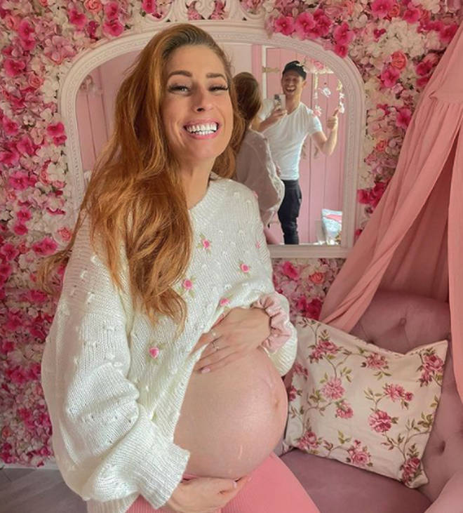 Stacey Solomon hinted her daughter's name