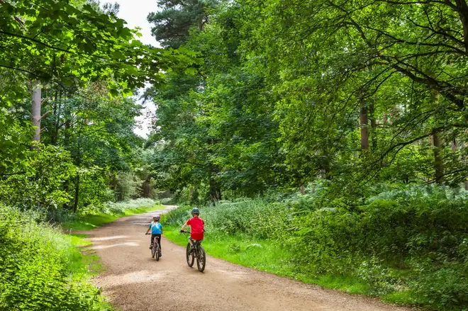 Try to walk and cycle places with your children